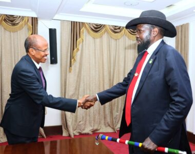 وفد أفريقي رفيع يلتقي سلفاكير لدفع تنفيذ اتفاق السلام في جنوب السودان