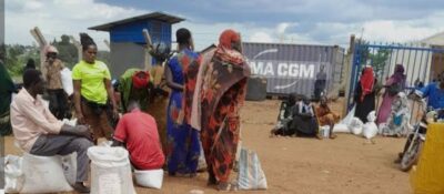 توقف الصرف الشھري للاجئين السودانيين في أوغندا
