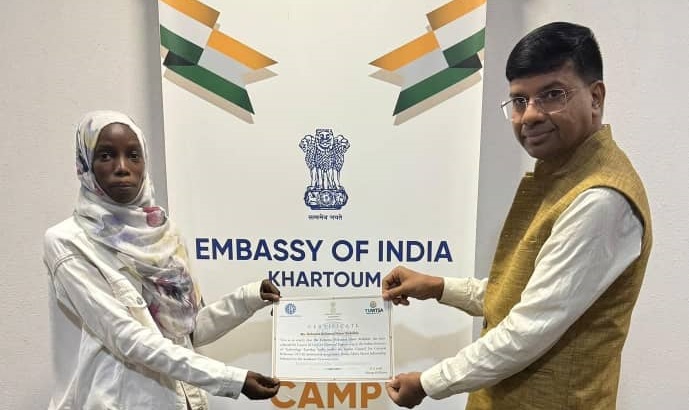 السودان: الهند تختار طالبة سودانية من مدينة  نيالا لدراسة الهندسة الكيميائية