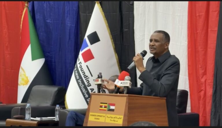 حميدتي ” زيارتي لأوغندا جاءت بطلب من طرف في الجيش السوداني للتوسط