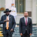آبي أحمد يستقبل سلفا كير في أديس أبابا لبحث تعزيز العلاقات الثنائية