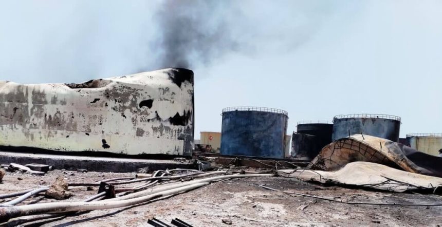 إخماد حرائق مستودعات الوقود في بورتسودان بعد أربعة أيام.. وقصف جديد بالمسيرات