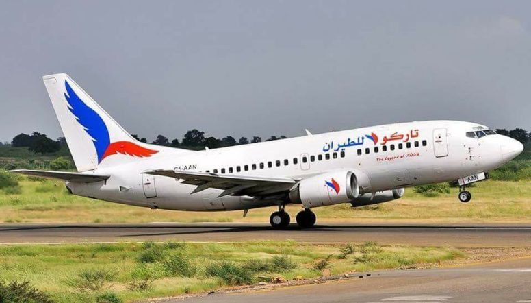 طائرة-تتبع-لشركة-تاركو-للطيران-السودانية